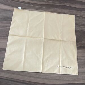 Authentic Louis Vuitton dust cloth